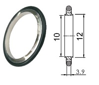 Кольцо стандарта KF10 (Kwik Flange) из нержавеющей стали для центрирования вакуумных соединений.
Обеспечивает надёжное, быстрое и многократное соединение вакуумной арматуры.
Витоновое уплотнение обеспечивает высокую герметичность.