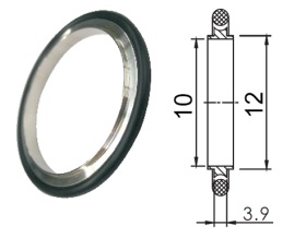 Кольцо стандарта KF10 (Kwik Flange) из алюминия для центрирования вакуумных соединений.
Обеспечивает надёжное, быстрое и многократное соединение вакуумной арматуры.
Витоновое уплотнение обеспечивает высокую герметичность.