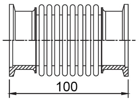      KF50 (NW50)  100 ,  