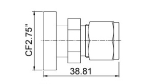    CF35/40 (CF2,75'')  Swagelok 1/4 ,   304L