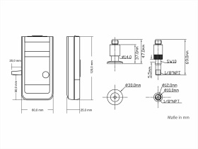 VD84/2          VSP842   1/8" NPT, Mini-USB , 100-1e-3 