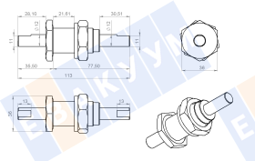 ��������� ���� �������� � ������������ �����������, ������� ���� 12 ��, ���������� Baseplate ��� ��������� 1�, ������������ �������� �������� 500 ��/���, �������� ������� ����������� �����, �������� ���� ����������� �����