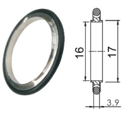   KF16 (Kwik Flange)       .
 ,      .
    .