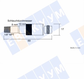 VSP842 ��������� ������ ������ �� ������ 1/8" NPT, 100-1�-3 ����
