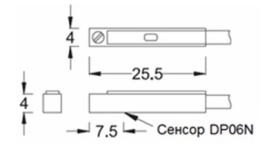 ������ ��������� ��� ��������������� ������� � ������������ NPN ����, 5-30 �, ������� LED ���������