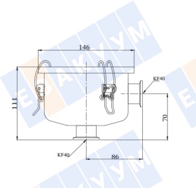 ������ ������� IFM-40 ��� ��������� �����������-�������� ������� ADVAVAC-30/40/50/75/90 � ������������� �������, ������ KF40