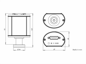 VSL53D ��������������� ��������� ���������������� ������/������ ������ ��� ������� �� ������ KF16, �������� ������ 0-10 � ��������������� � �������� ��������� RS485, ���������� �������� 1200-1�-4 ���� � ������������� �������� �� -1260 �� 940 ����