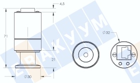 SP363MV ��������� ������ ������ �� ������ KF16, �������� ������ 0-10 � ���������������, 1000-1e-4 ����
