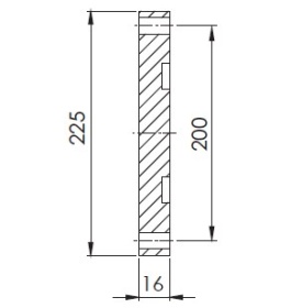 ������-�������� ISO-F 160 � ����������� ��� �����, ����������� ����� 304L