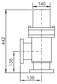 ������ ��������� ������� �������������� � �������� ISO-K 160 ������������� �������� (�������� � �������� ������ ��������), ��� ������� ��������� � ��������������������, ��������� ���������� �������, ����������� ����� 304L